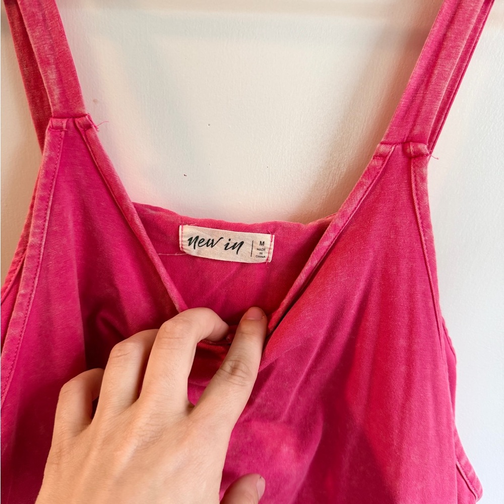 Women’s Pink Sleeveless dress/jumpsuit - Picture 2 of 4